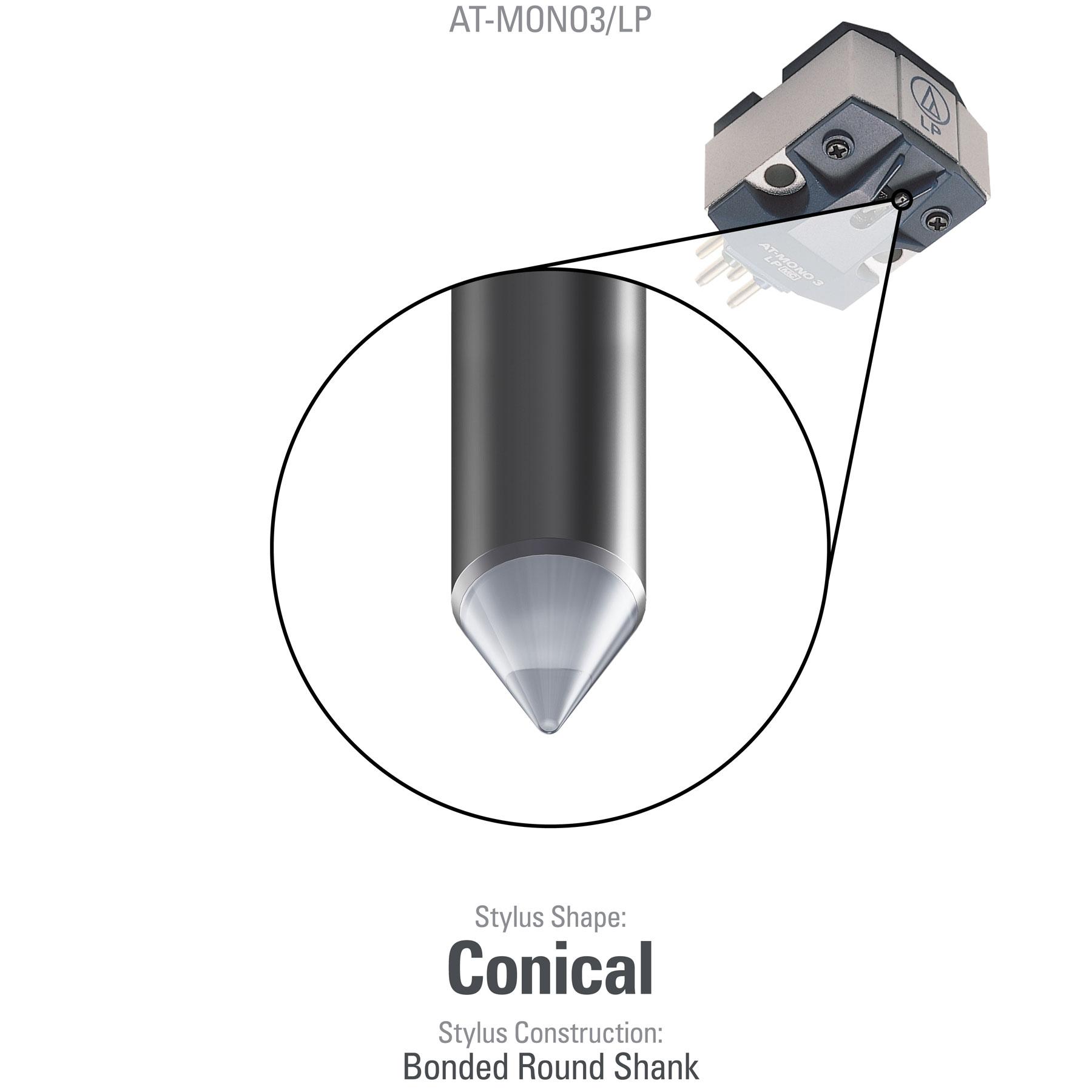 Audio-Technica AT-MONO3/LP Mono Moving Coil Cartridge